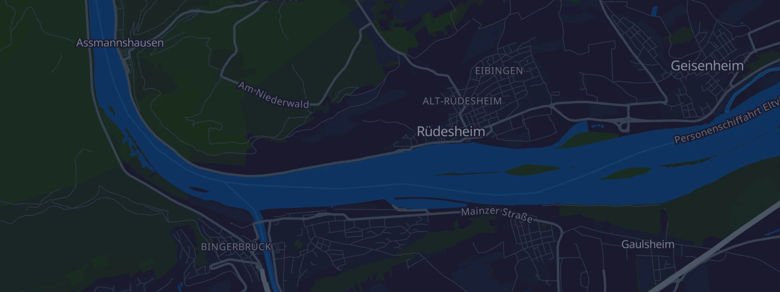 Karte von Rüdesheim
