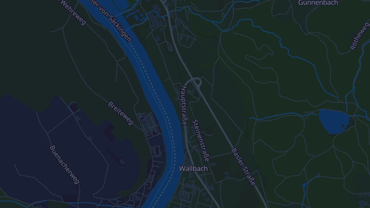 Karte von Bad Säckingen-Wallbach