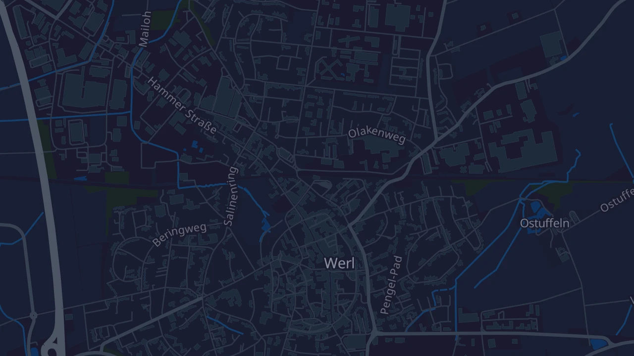Karte von Werl
