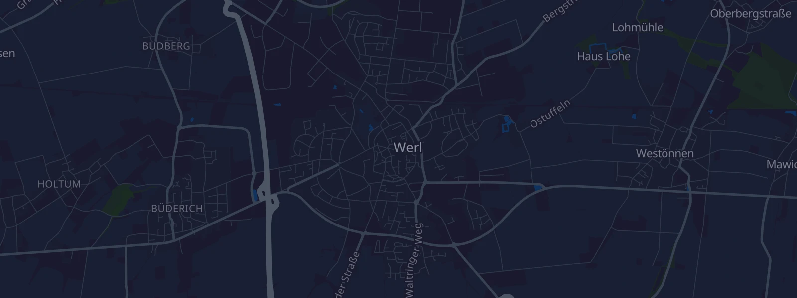Karte von Werl