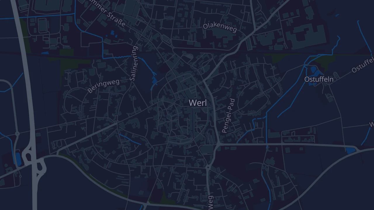 Karte von Werl