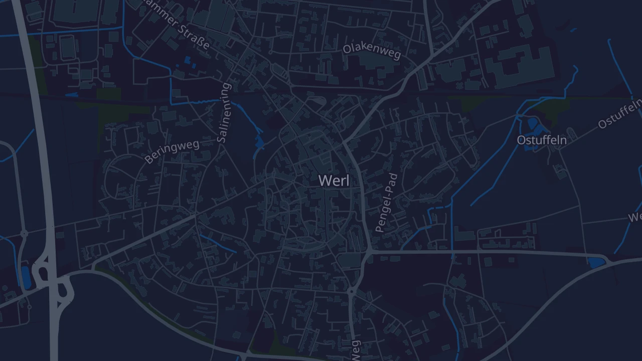 Karte von Werl