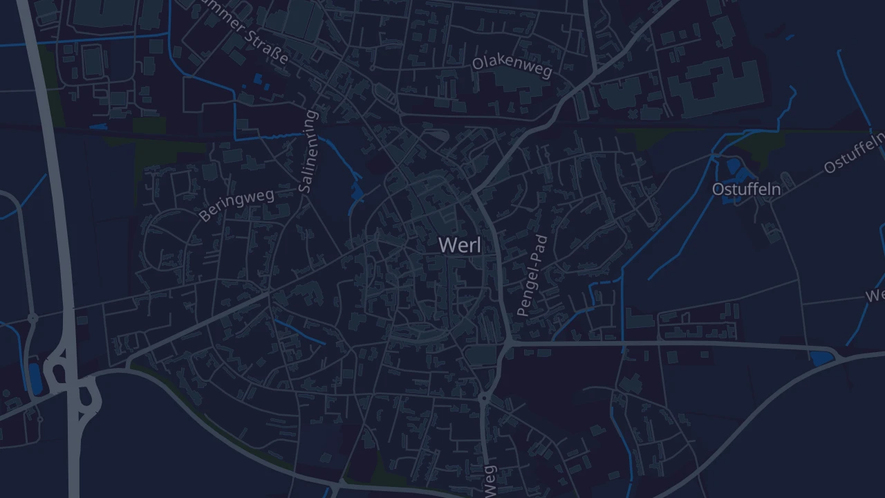 Karte von Werl