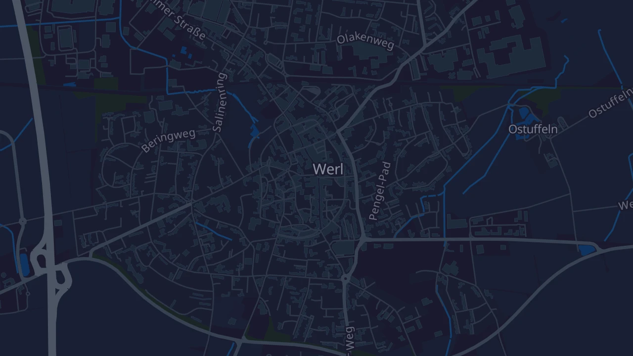 Karte von Werl
