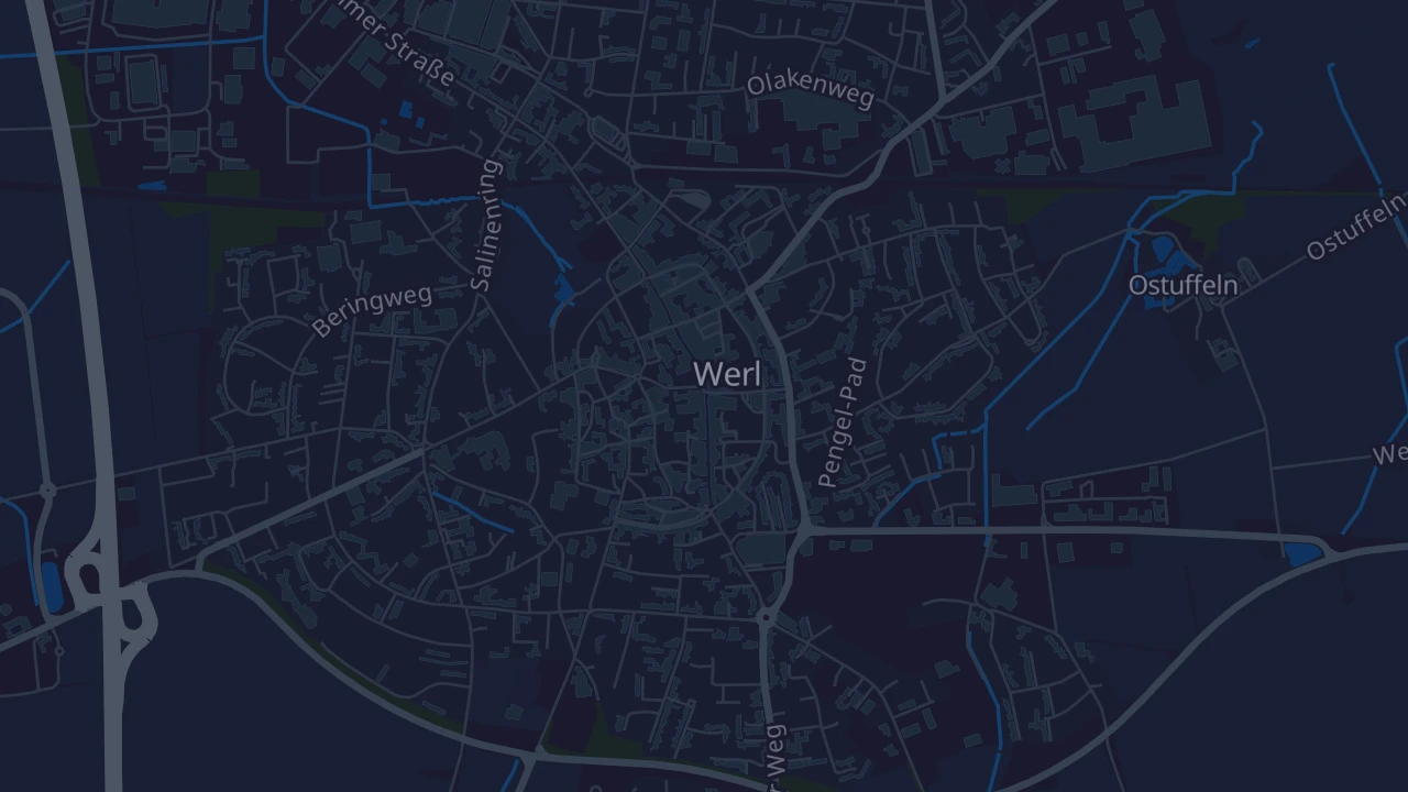 Karte von Werl