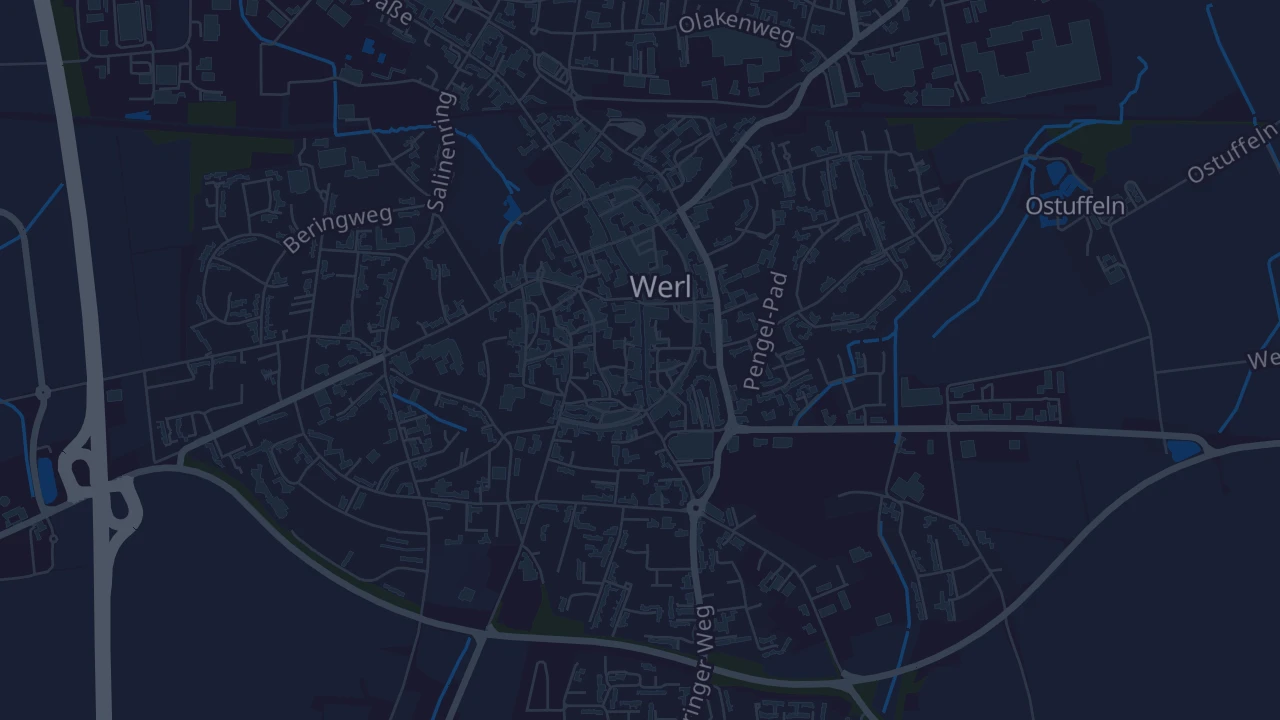 Karte von Werl