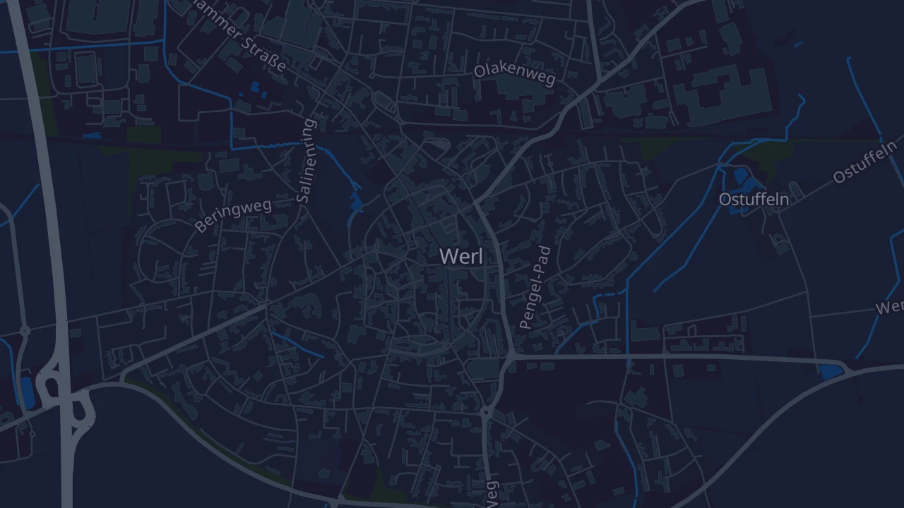 Karte von Werl
