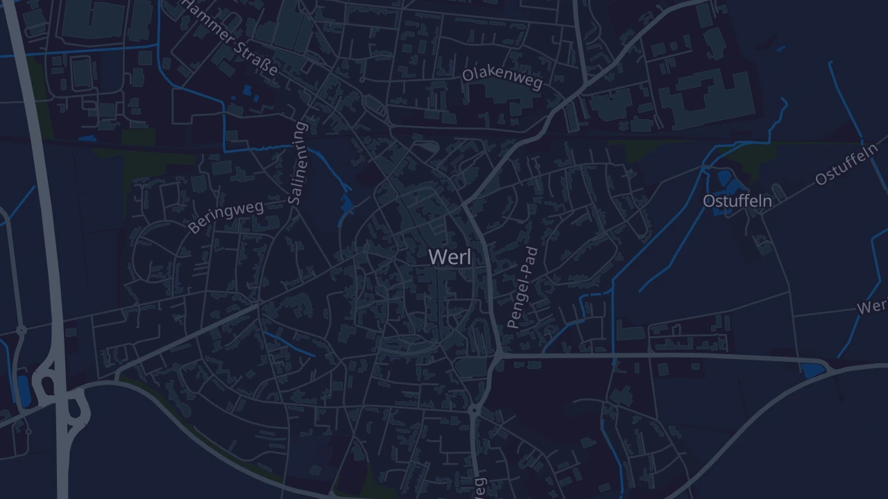 Karte von Werl