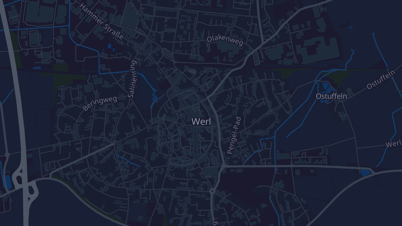 Karte von Werl