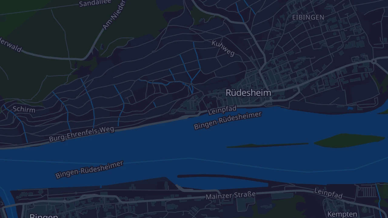 Karte von Rüdesheim am Rhein