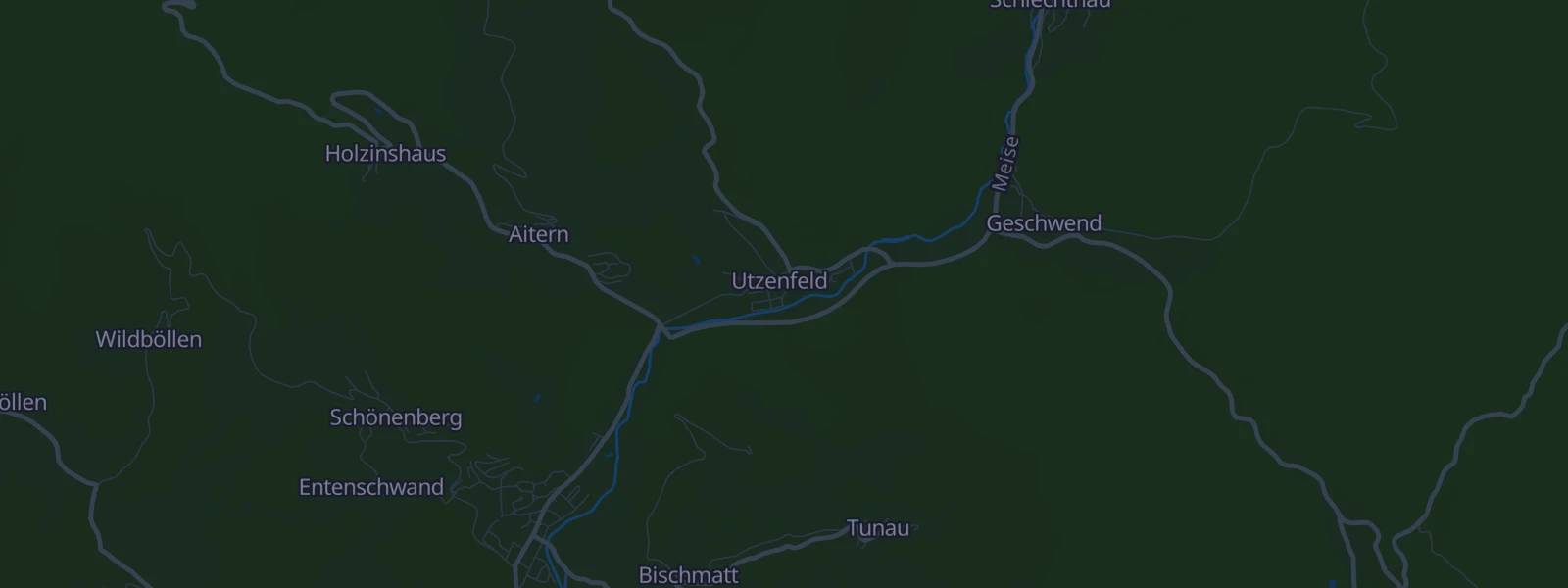 Karte von Utzenfeld