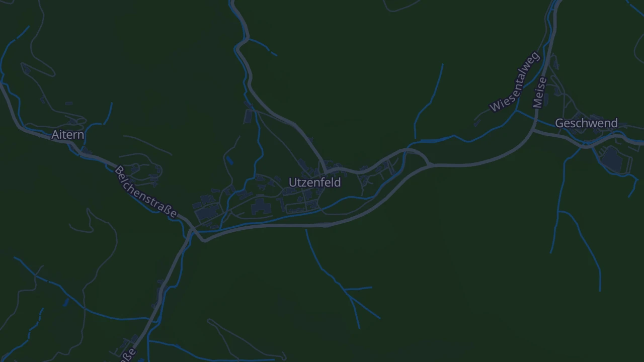 Karte von Utzenfeld
