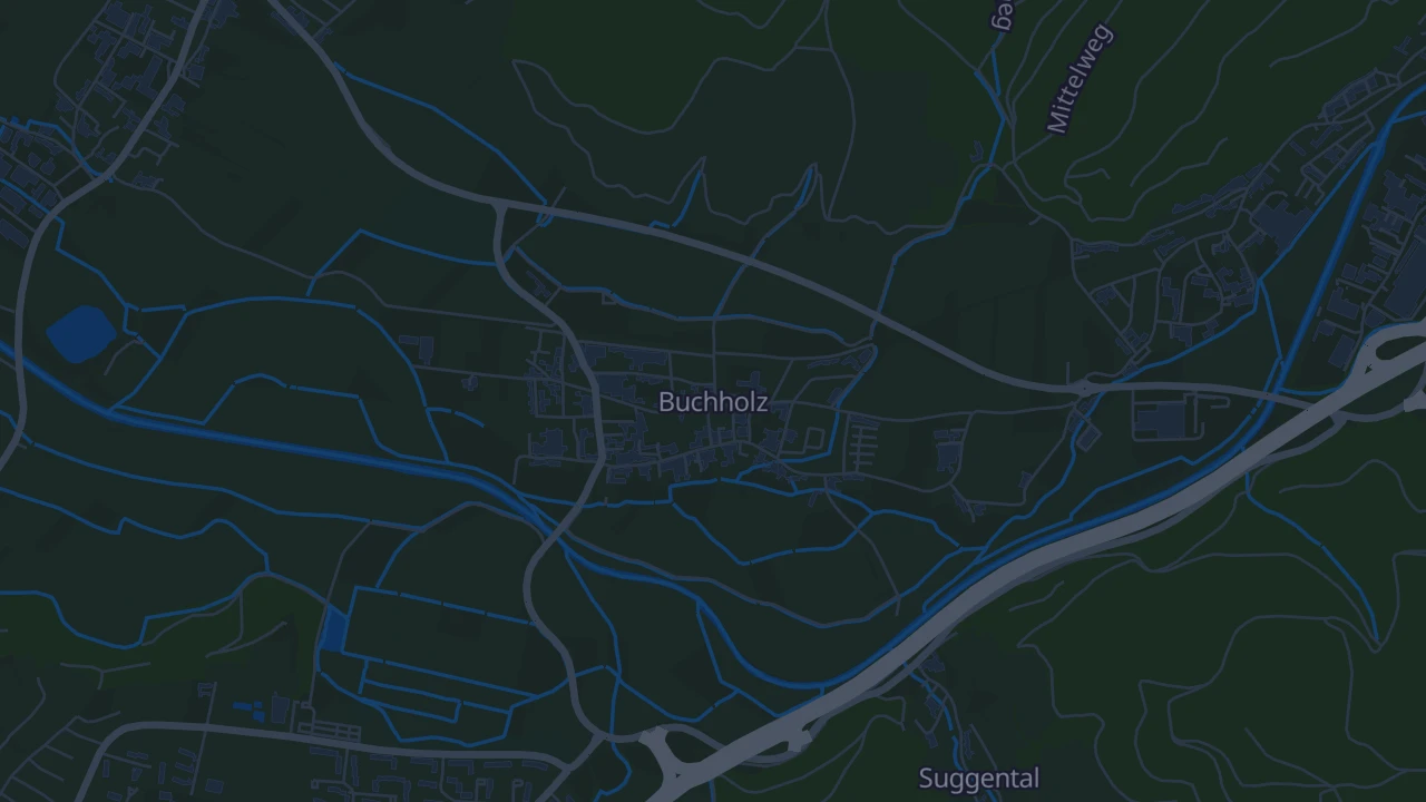 Karte von Waldkirch - Buchholz