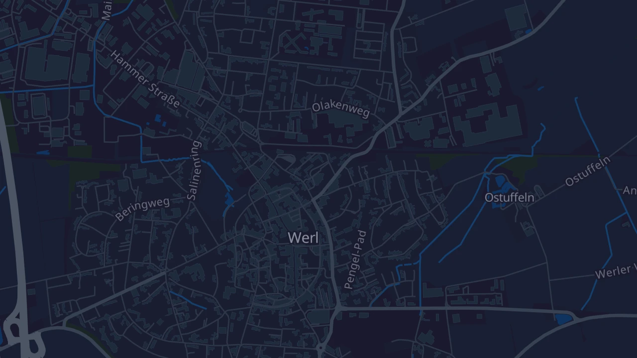 Karte von Werl