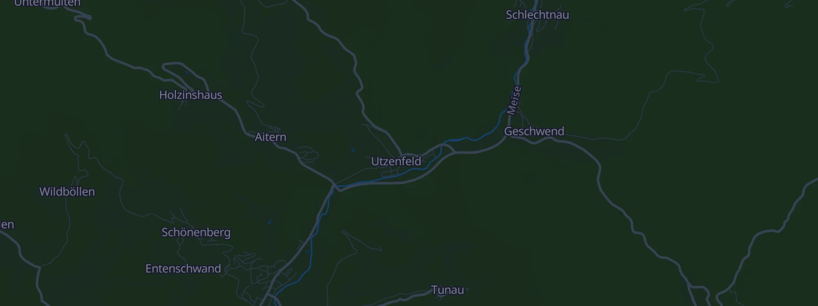 Karte von Utzenfeld