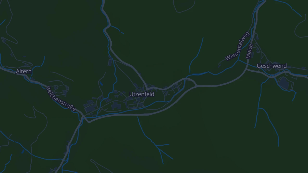 Karte von Utzenfeld