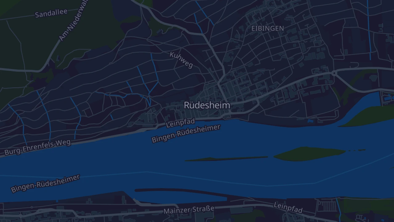 Karte von Rüdesheim am Rhein