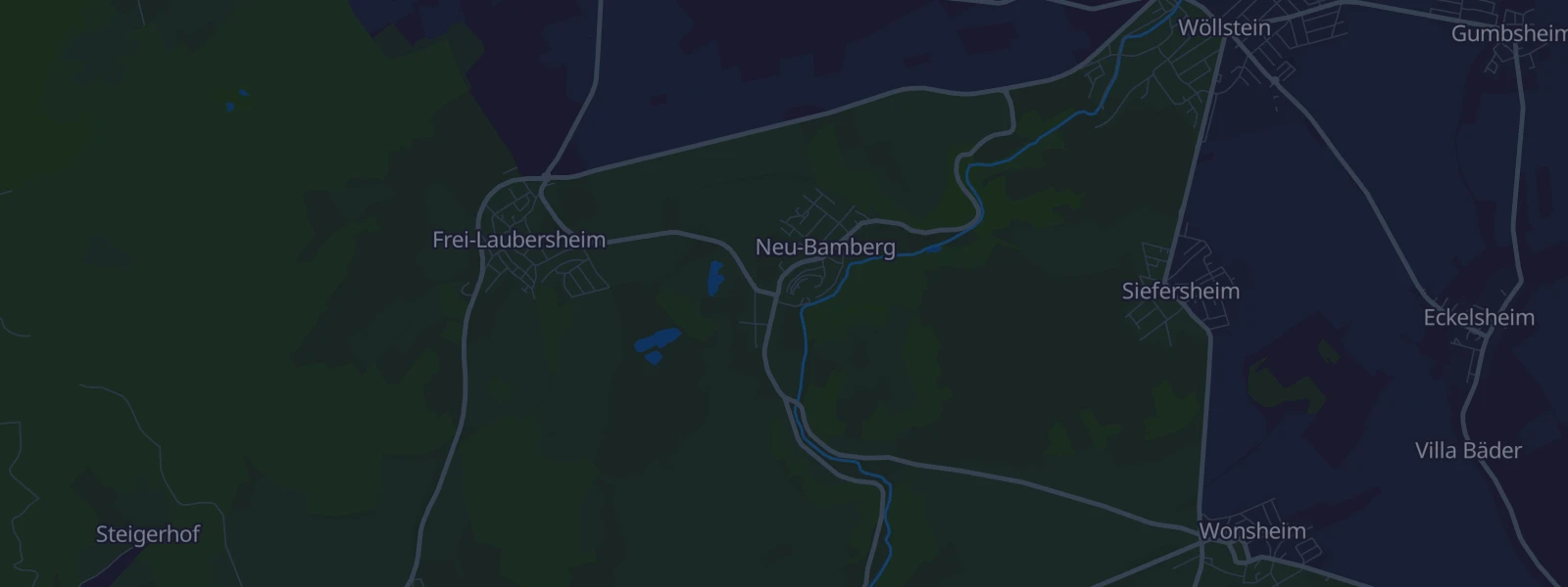 Karte von Neu-Bamberg