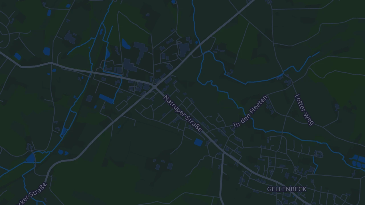 Karte von Hagen am Teutoburger Wald