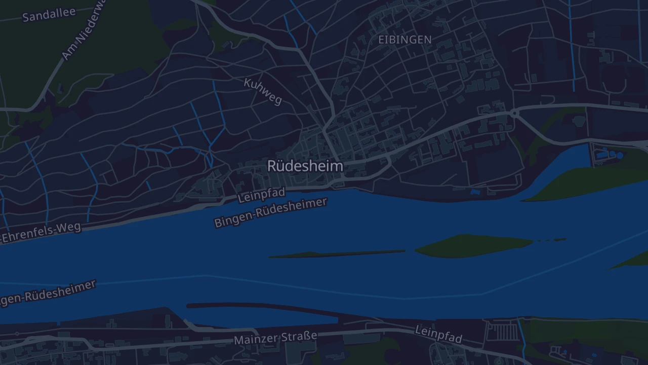 Karte von Rüdesheim am Rhein