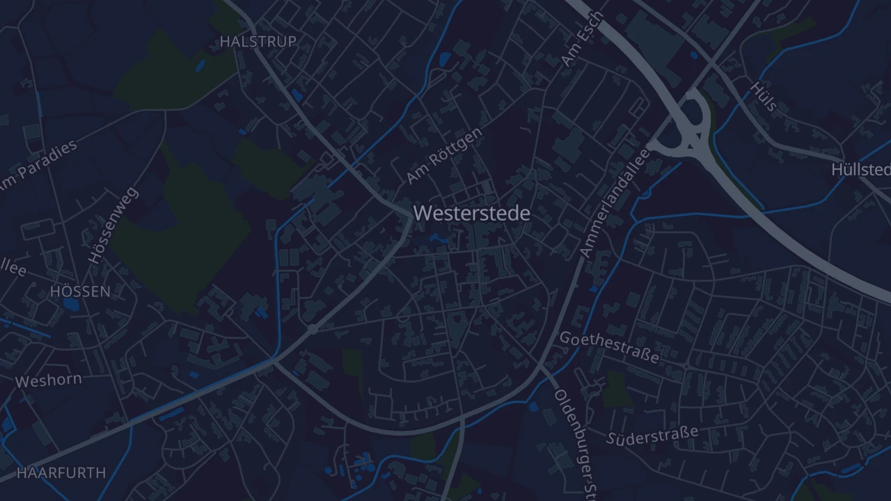 Karte von Westerstede