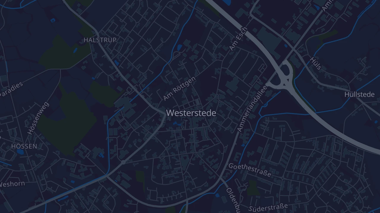 Karte von Westerstede