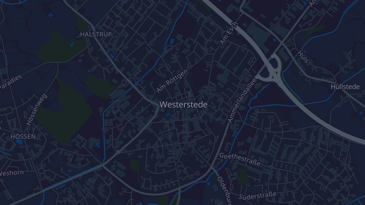 Karte von Westerstede