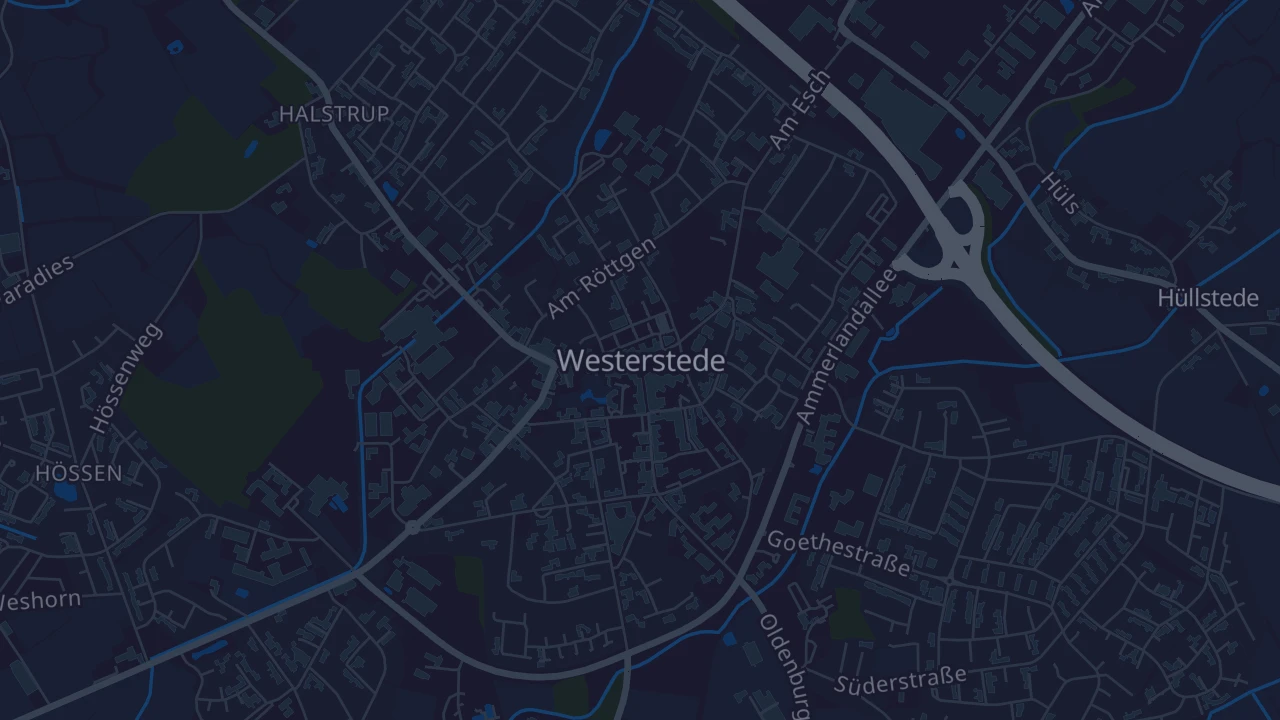 Karte von Westerstede
