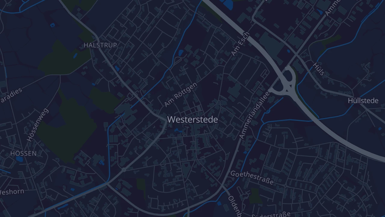 Karte von Westerstede