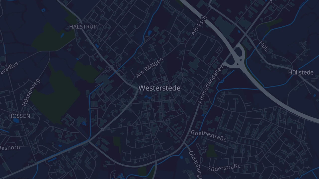 Karte von Westerstede