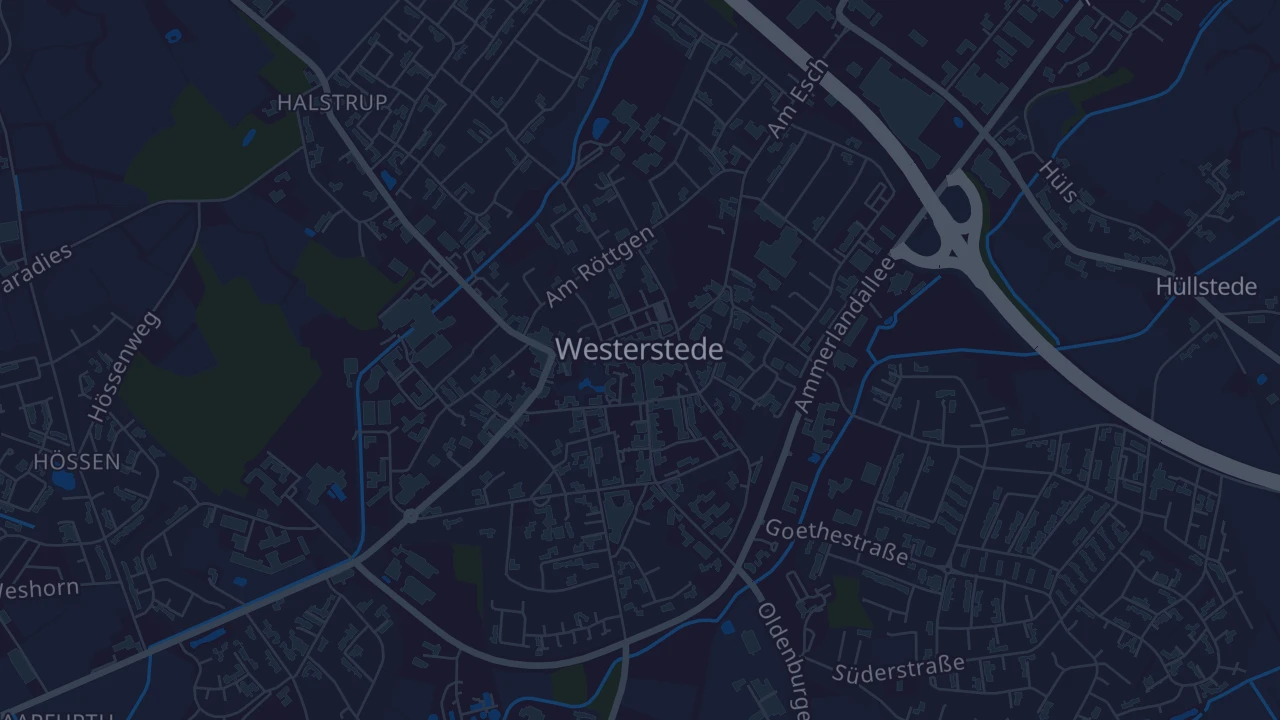 Karte von Westerstede