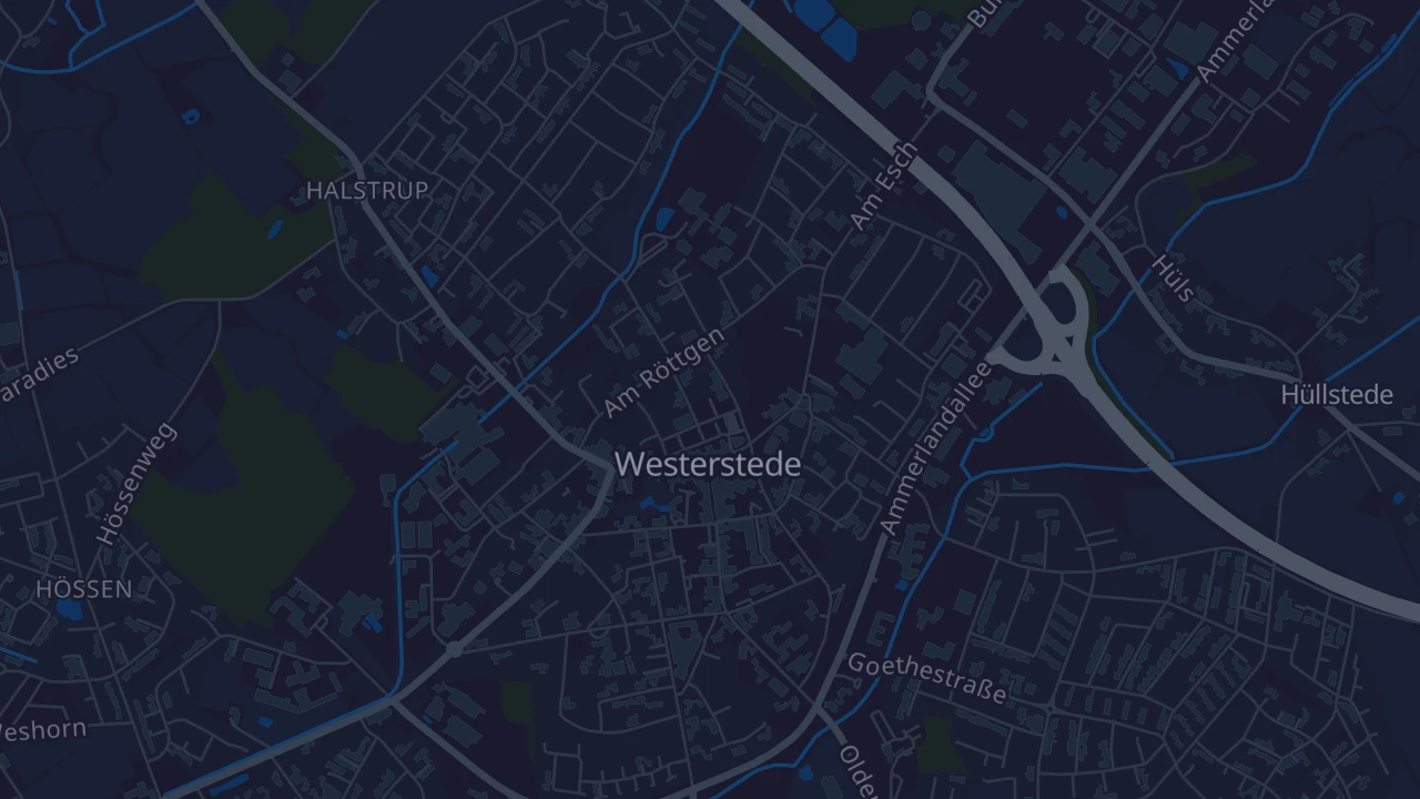 Karte von Westerstede