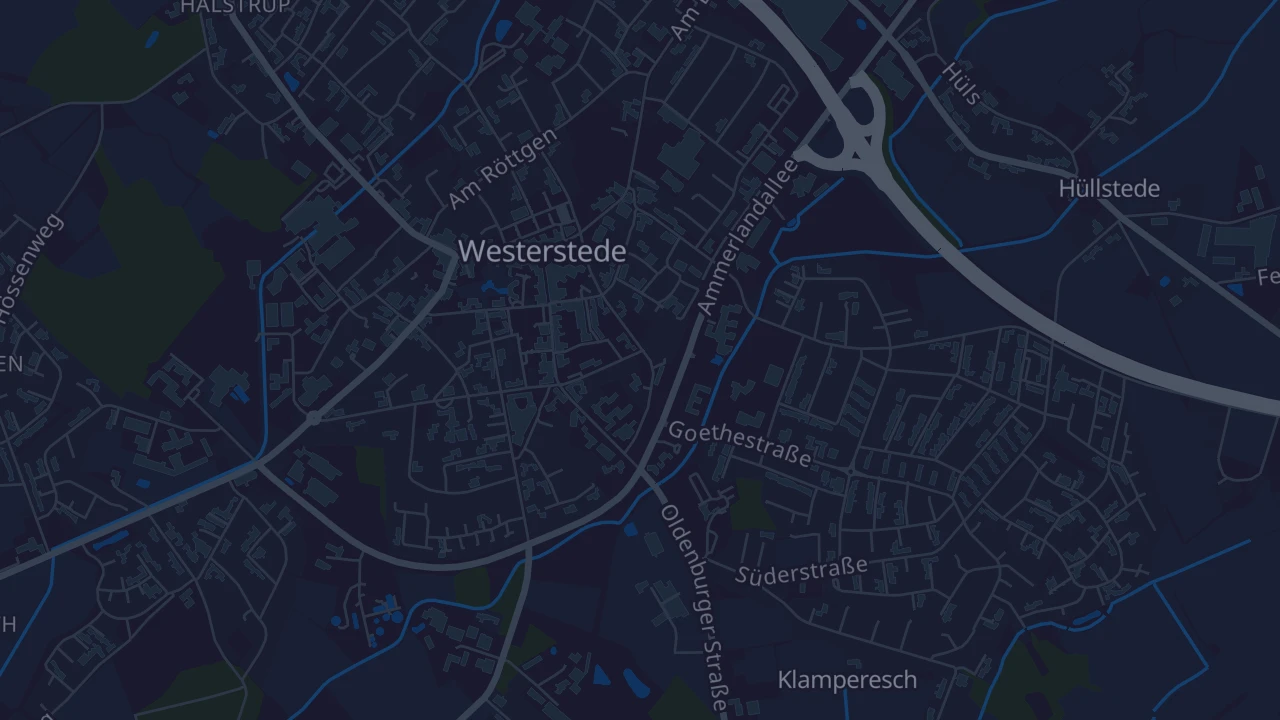 Karte von Westerstede