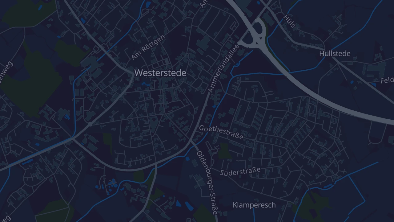 Karte von Westerstede