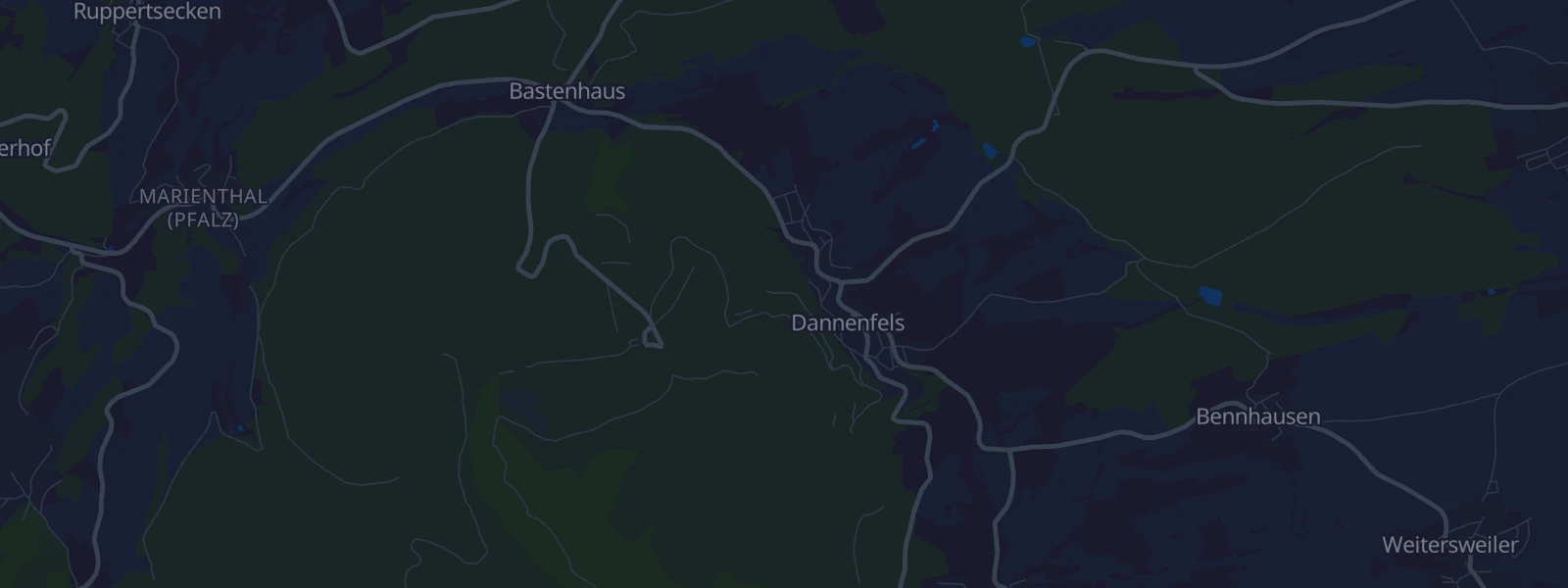 Karte von Dannenfels