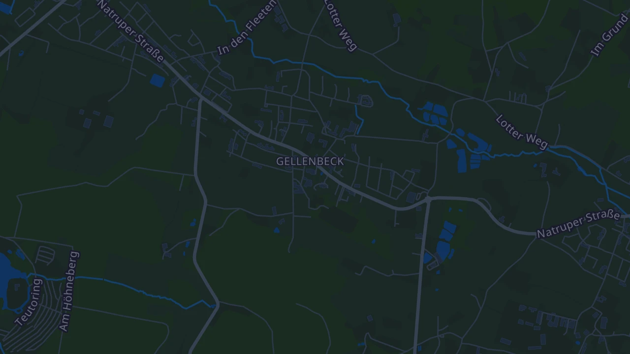 Karte von Hagen am Teutoburger Wald