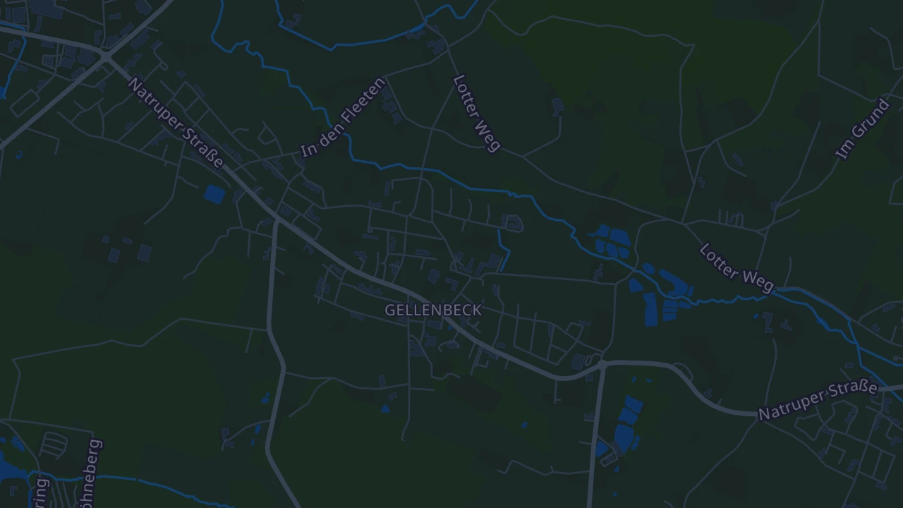 Karte von Hagen am Teutoburger Wald