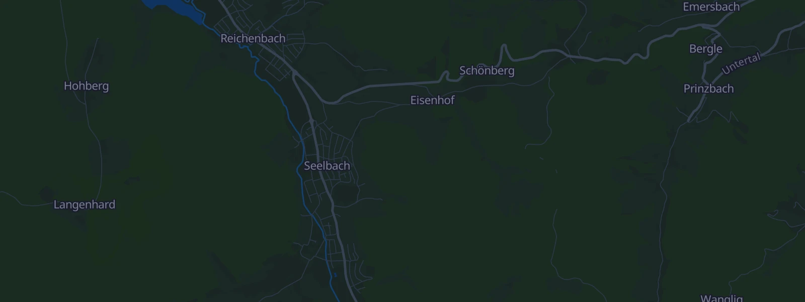 Karte von Seelbach