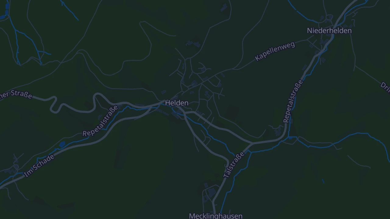 Karte von Attendorn