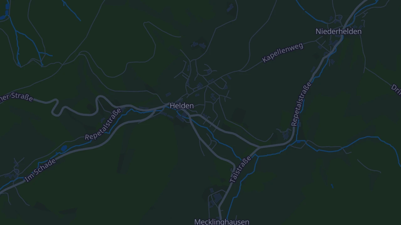 Karte von Attendorn