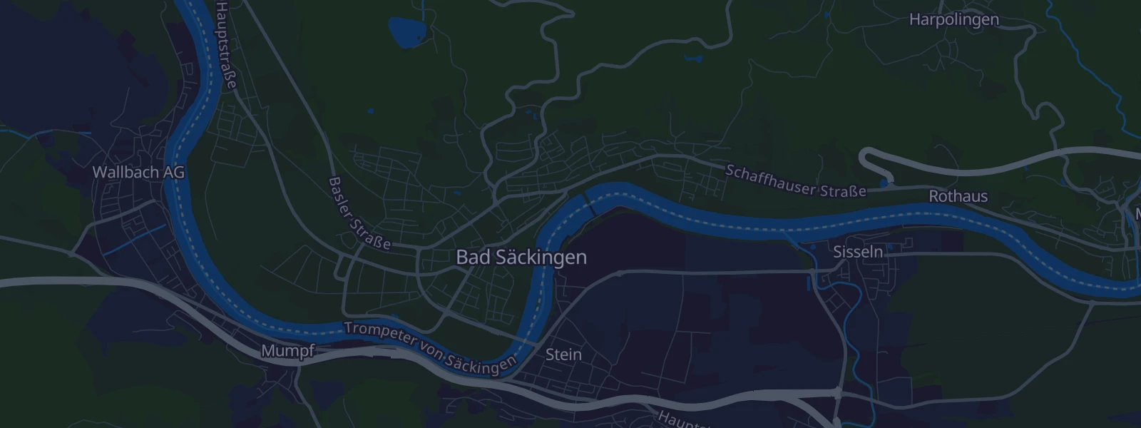 Karte von Säckingen