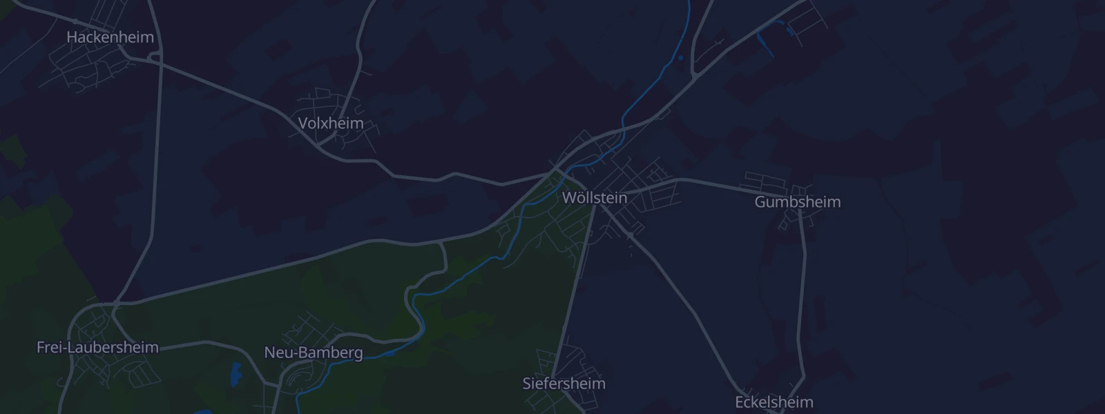 Karte von Wöllstein