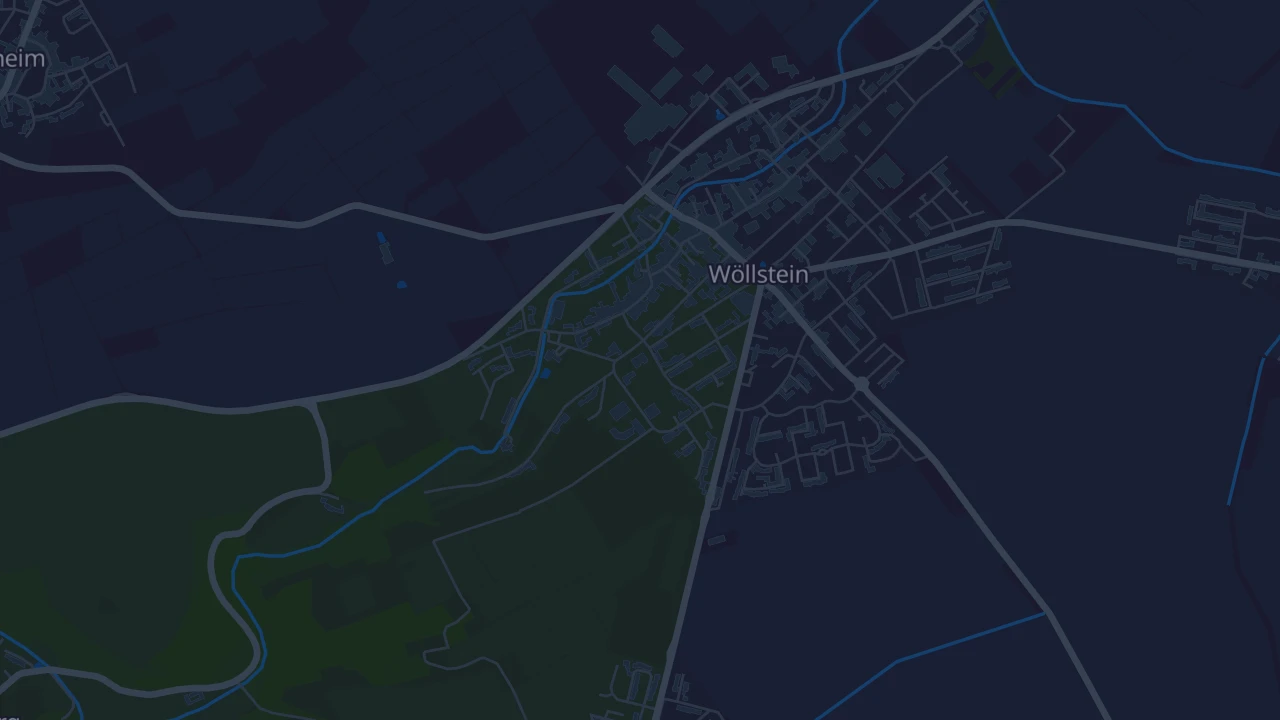Karte von Wöllstein