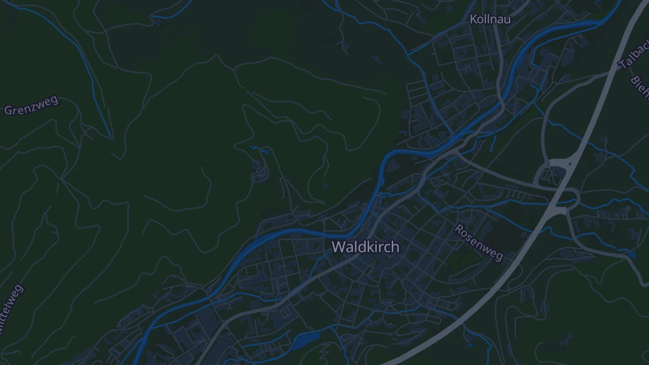 Karte von Waldkirch