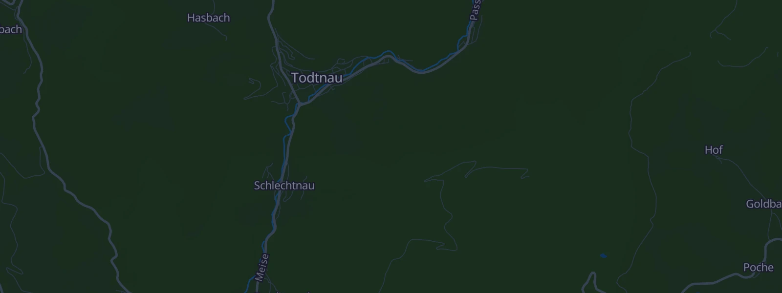Karte von Todtnau