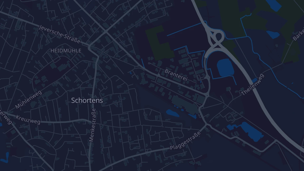 Karte von Schortens