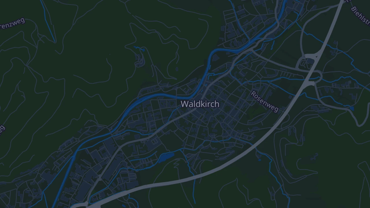 Karte von Waldkirch