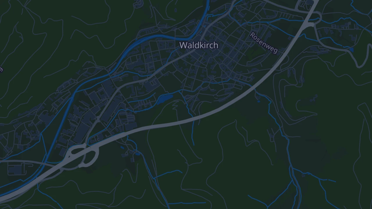 Karte von Waldkirch