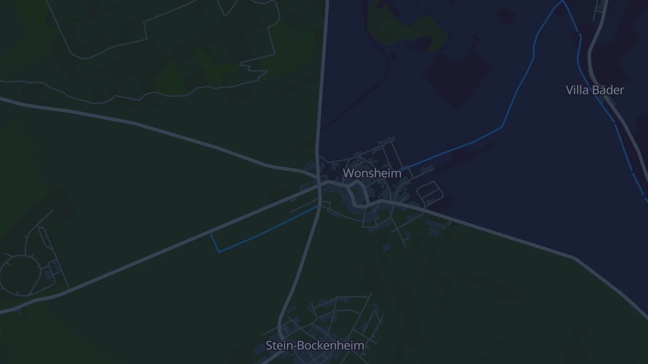 Karte von Wonsheim