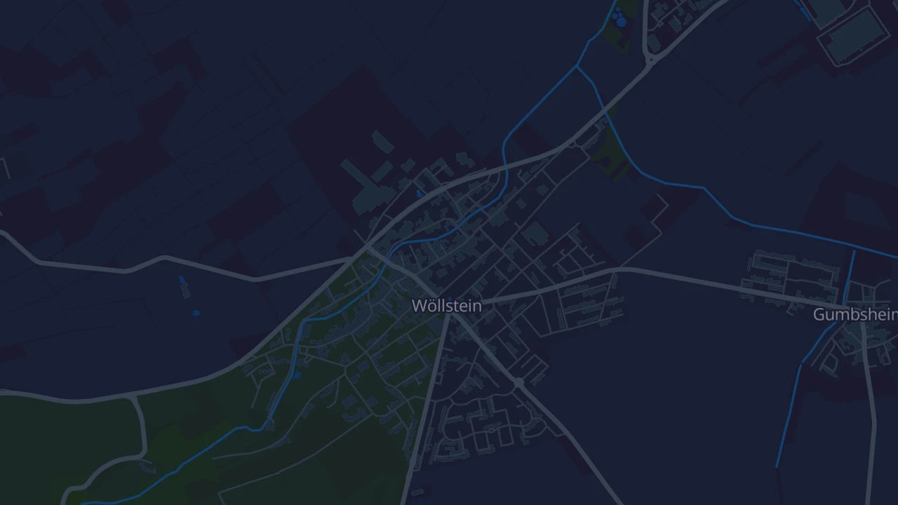Karte von Wöllstein